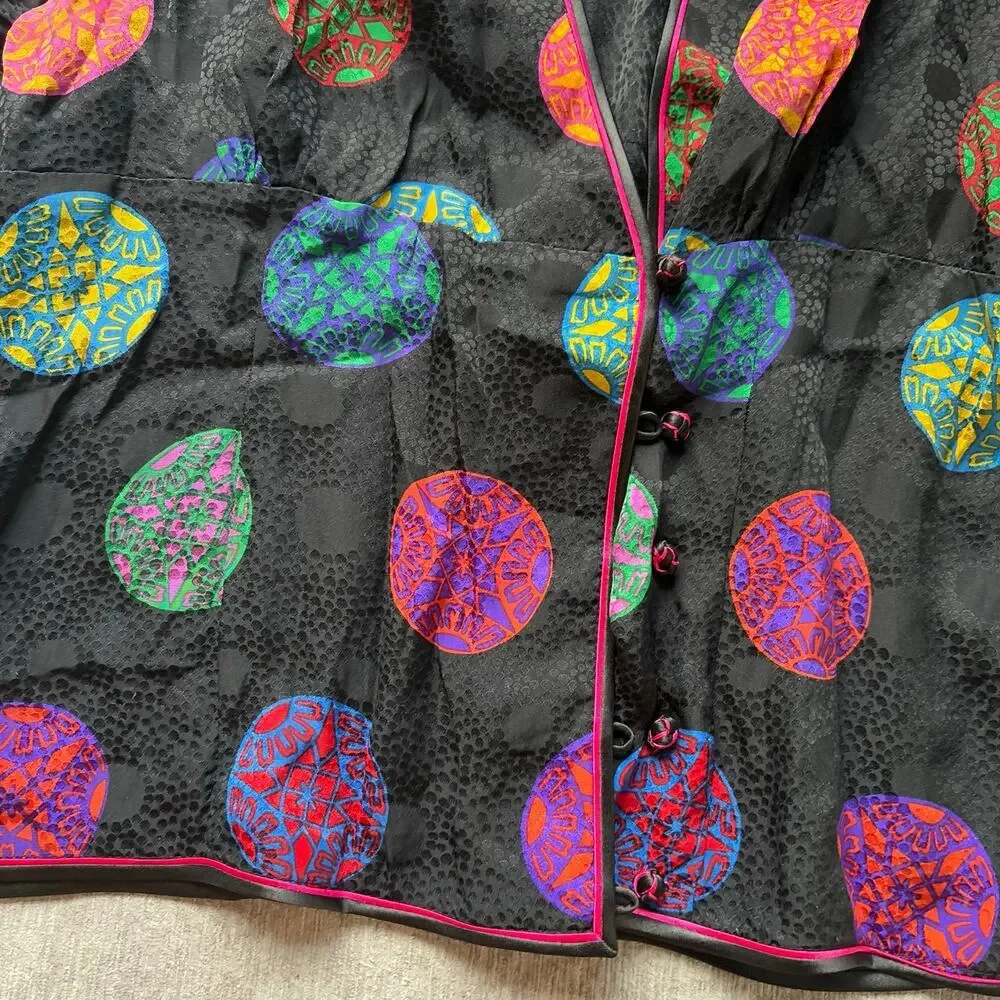 Silk Oriental Top - Picture 3 of 4
